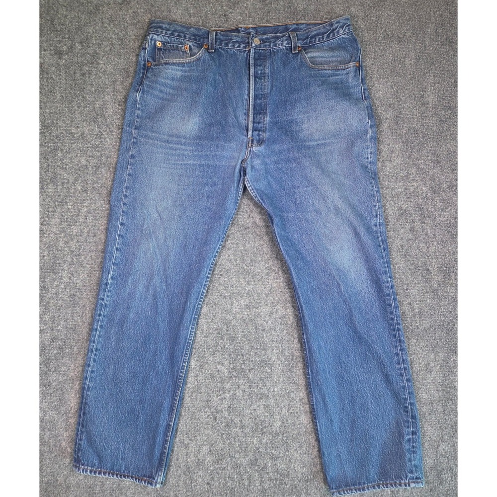 Levi's 501xx Jeans Mens actual 38x29 Blue Straight Leg Vintage Made in USA Denim - Picture 1 of 11